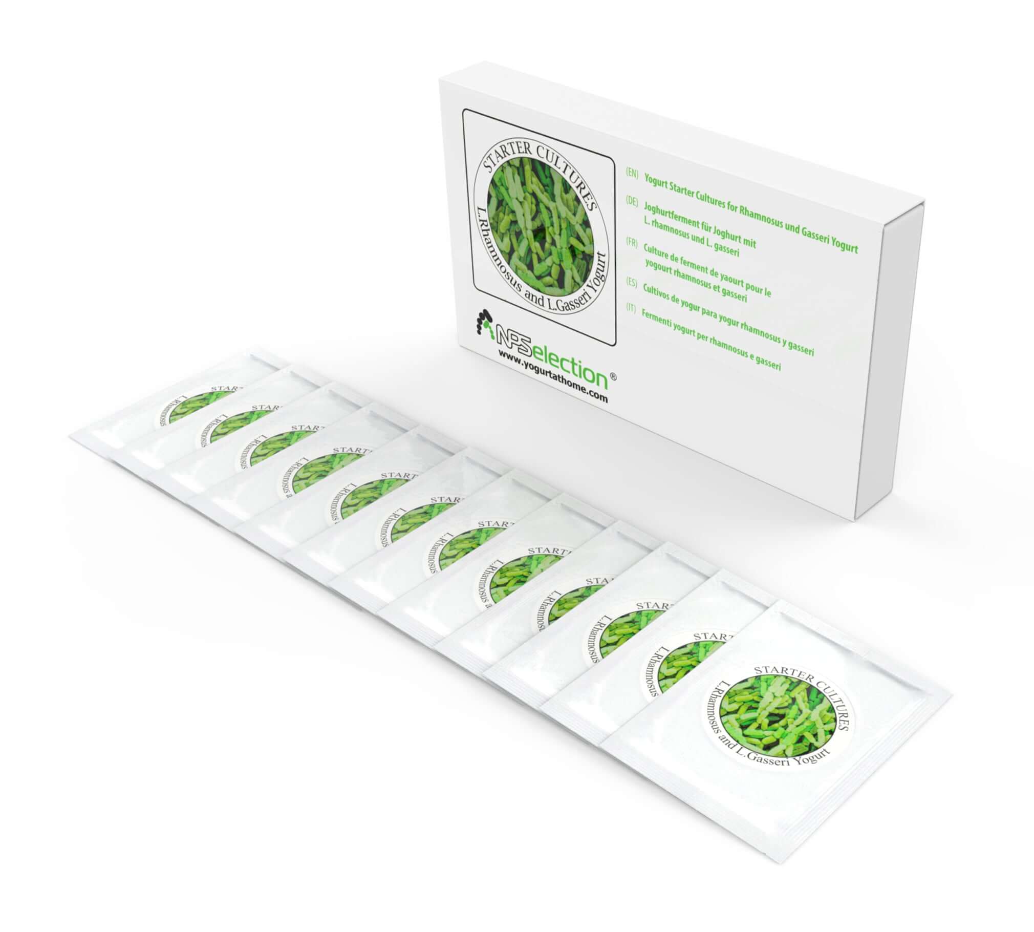 Yogurt Starter Cultures Pack of 12 FreezeDried Sachets for Lactobac Yogurt and Kefir